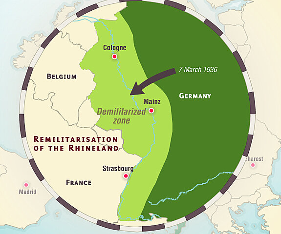 Germany reoccupied the Rhineland