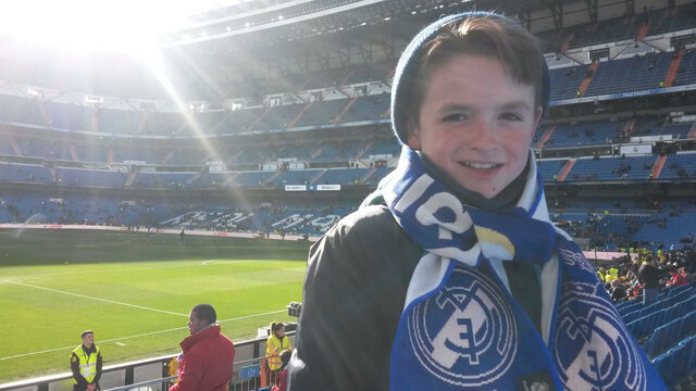 MI PRIMERA VEZ EN EL BERNABEU