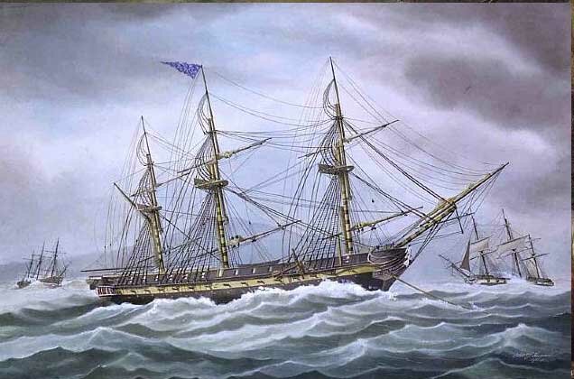 Adams creates U.S. Navy