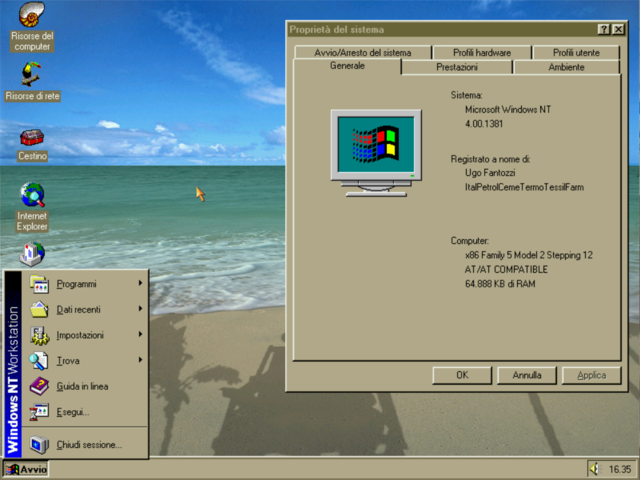 Windows NT 4.0