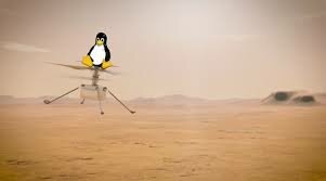 Linux atterra su Marte come parte dell'elicottero Ingenuity sul rover Perseverance.