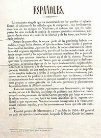Manifiesto de Manzanares