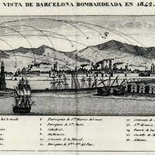 Levantamiento de Barcelona y borbandeo de la ciudad