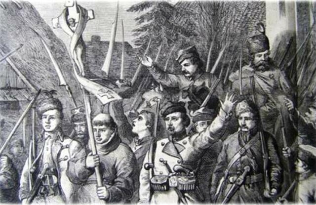 Паўстанне пад кіраўніцтвам К.Каліноўскага