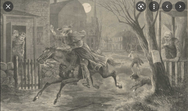 Midnight ride of Paul Revere
