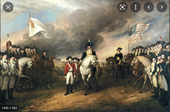 British Surrender Boston