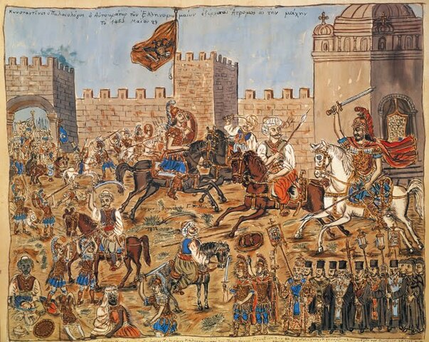 Ottomans conquer Constantinople