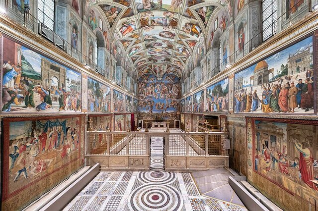 Sistine Chapel is finished
