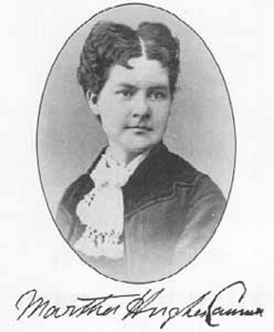 Martha Maria Hughes Cannon