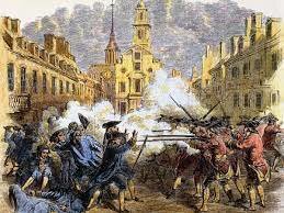 1,000 of Red coats in Boston