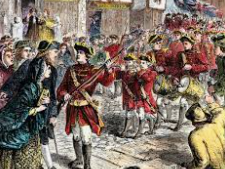 1,000's of Redcoats in Boston