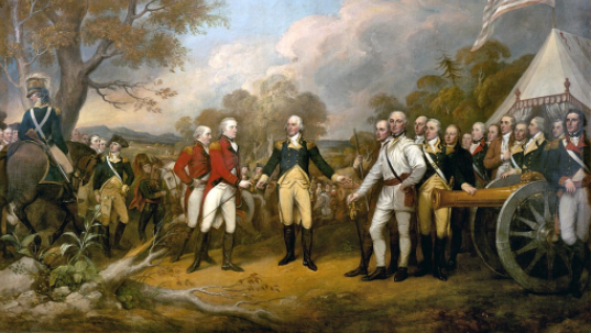 British Surrender Boston