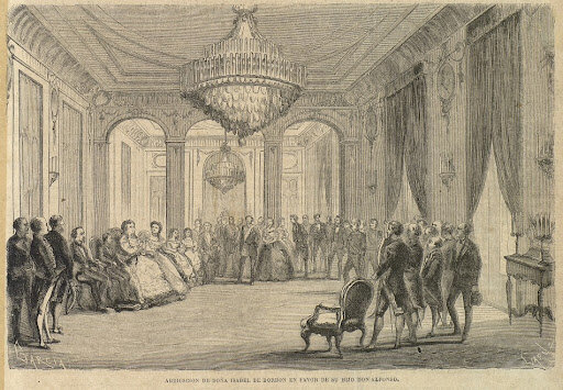 Abdicación de Isabel II