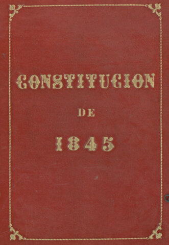 Restablecimiento Constitución de 1845