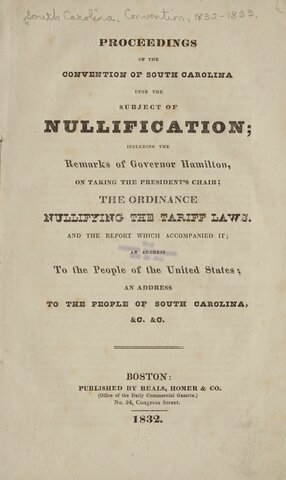Ordinance of Nullification
