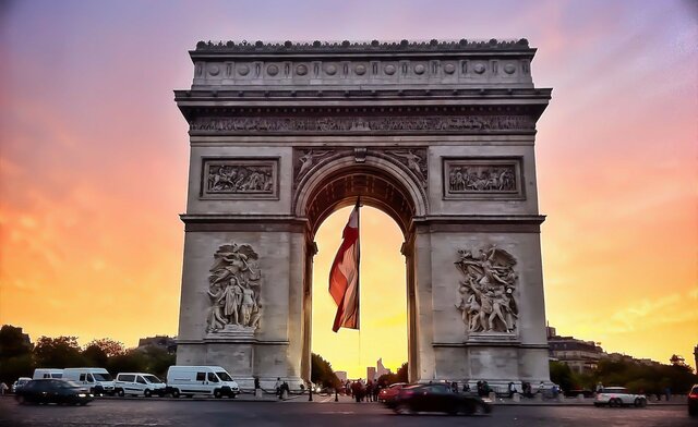 Creation of Arc de Triomphe