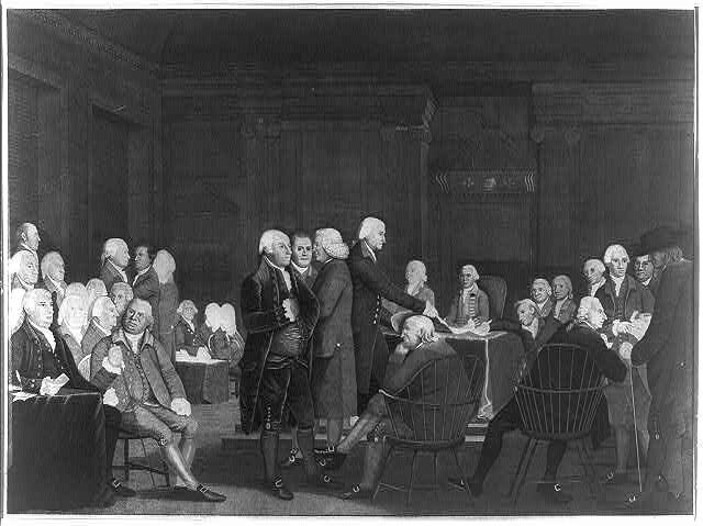 Second Continental Congress vote for Independence