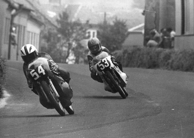 Primera carrera Motos