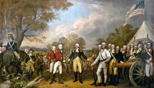 The British surrendered Boston