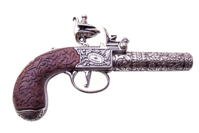 First guns appear in Europe