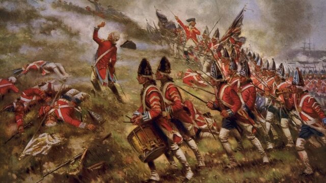 Defeat at The Battle of Bunker Hill