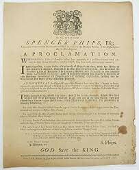 The Proclamation of 1763