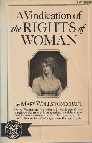 Mary Wollstonecraft drops A Vindication of the Rights of Woman