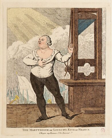 Louis XVI executed