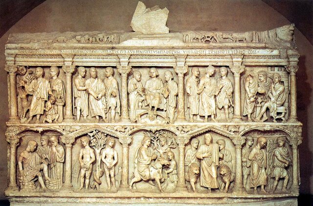 Sarcófago de Junio Basso. Roma