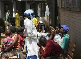 uk is used as a scape goat for the cholera outbreak in zimbabwe