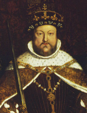 Henry VIII was Coronated