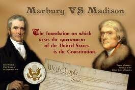 Marbury v. Madison.