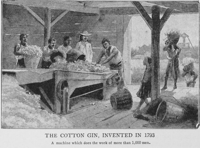 The Cotton Gin Invention