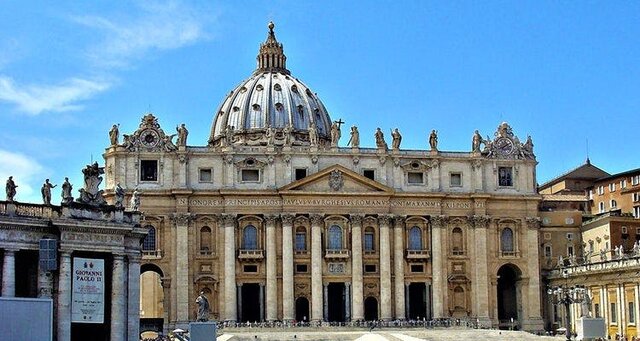 The Work on St. Peter's Basilica Begins