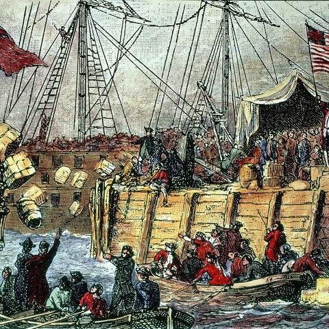 17) Boston Tea Party