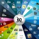 Internet 60 seconds infographic