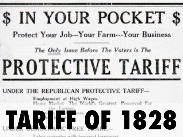The Tariff of Abominations