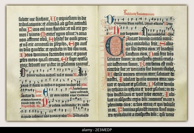 Stampa del "Salterio di Magonza" (1457)