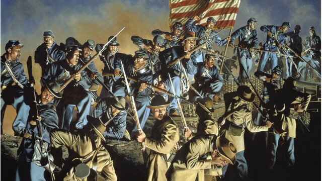 Enlisting black soldiers