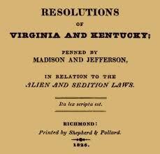 Kentucky and Virginia Resolutions