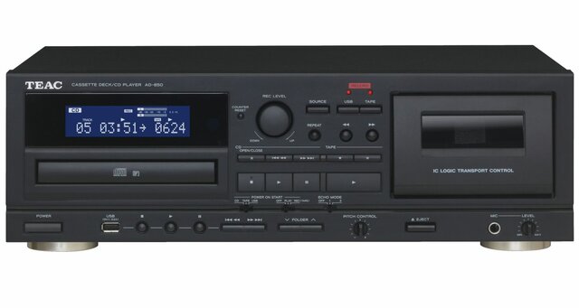 Cassete and CD player