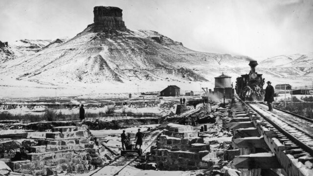 Transcontinental Railroad Completed