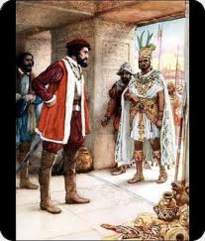 Meeting Aztec Emperor