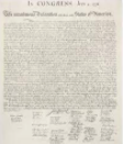 The Declaration of Independence is Signed!