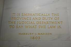 32) Marbury v Madison