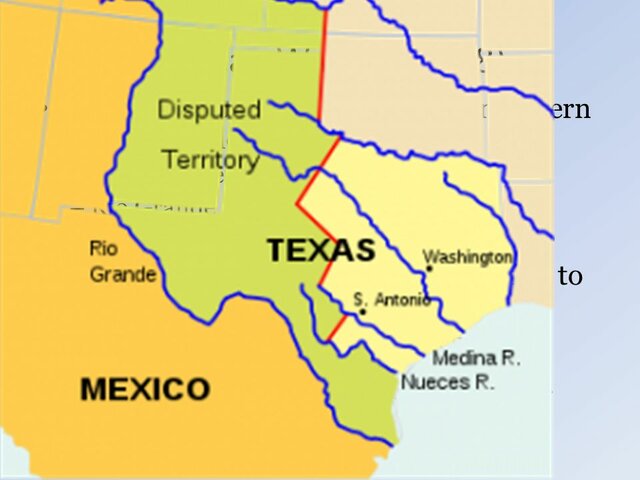 Taylor’s Army Moves Past The Nueces River