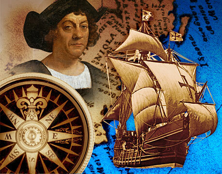 Columbus Sails The Ocean Blue
