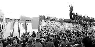 Berlin wall is taken down