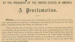 50) Emancipation Proclamation