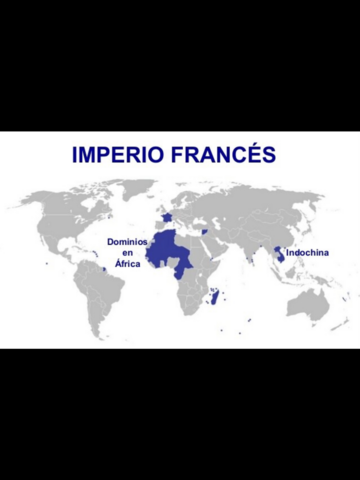 Francia; Segundo mayor Imperio, Magreb, Indochina…